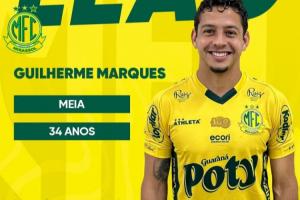 官方：巴甲球队米拉索尔签下34岁吉列尔梅，球员此前效力长春亚泰